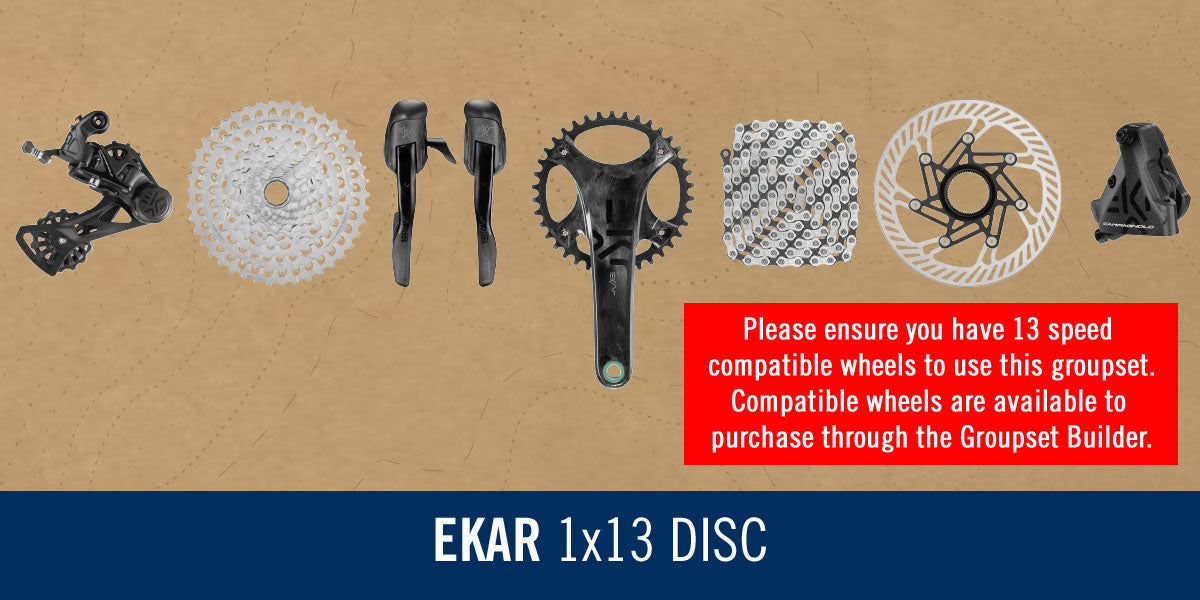 Campag Ekar 1x 13 Groupset